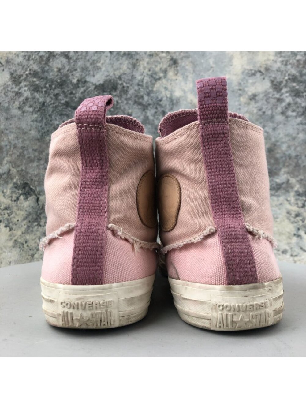 Converse Women's Size 11 Chuck Taylor All Star Pink Purple High Top Sneakers - Picture 6 of 14